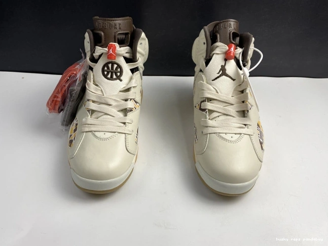Rep Husky 6 Jordan CZ4152-100 (2020) Quai54 AIR Retro Brown Sail 0812